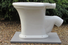 "Ozona" - Antique High Level Toilet