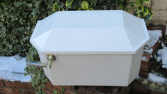 Vintage Art Deco Semi High Level Ceramic Cistern - Royal Doulton
