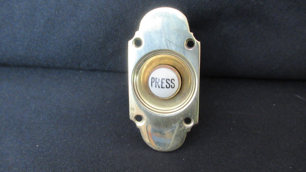 Antique brass and China Electric Door Bell Push