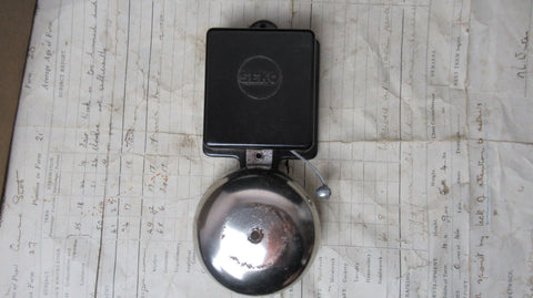 Small Vintage Boxed SEKO Bakelite & Steel Electric Doorbell - 5-6v
