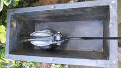 Restored Wooden High Level Toilet Cistern " Harriap" - Dual Flush