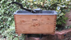 Restored Wooden High Level Toilet Cistern - Hawk