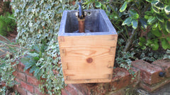 Antique Restored Japkap Wooden High Level Toilet Cistern