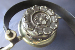 Antique Servants / Butler / Maids Mechanical Brass Door Bell