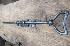 Antique Cast Iron Mechanical Door Bell Pull