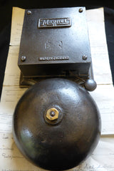 Huge Vintage Cast Iron "Magnet" Industrial Fire / Door Bell - 240v