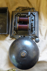 Huge Vintage Cast Iron "Magnet" Industrial Fire / Door Bell - 240v