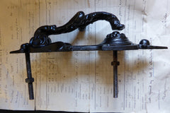 Large Art Nouveau Reclaimed Cast Iron Door Knocker