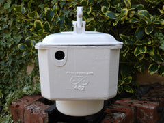 "Rowe Brothers, Birmingham" - Reclaimed & Restored Victorian Cast Iron High Level Toilet Cistern