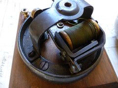 12v Restored 1800s Victorian Wooden & Brass Door Bell
