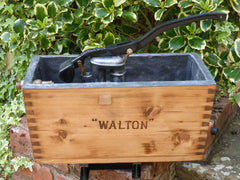 "Walton" - Restored Wooden High Level Toilet Cistern
