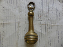 Antique Beehive Brass Toilet Cistern Chain Pull