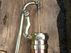 Dutch Brass and Copper Water Hand Pump - Wigo