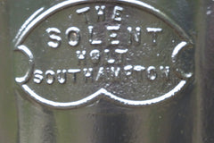 "The Solent" - Restored Antique Cast Iron Satin Bow Fronted High Level Toilet Cistern