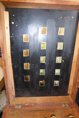 Antique Victorian 14 Room Butler's / Servant's Indicator Signal Box