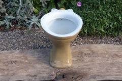 Antique 1800s High Level Earthenware Toilet - Plain