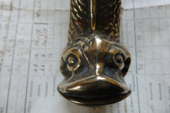 Antique Brass Door Knocker- Maltese Mystical Fish