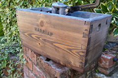 Restored Wooden High Level Toilet Cistern "Harriap" - Rustic Finish