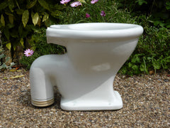 "Lindone" - Antique High Level Earthenware Toilet - 1902