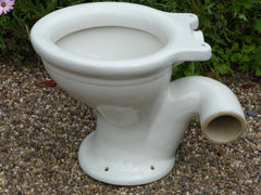"Ogan" - Antique High Level Earthenware Toilet