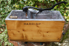 Restored Wooden High Level Toilet Cistern - "Harriap"