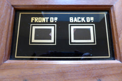 Restored Indicator Butler / Servants Bell Box - Front & Back Door