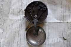 Art Deco Vintage Bakelite Round Electric Door Bell by Ciem - 6-9 volts
