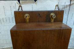 Restored Art Deco Wood & Steel Electric Doorbell - 6 - 12 volts