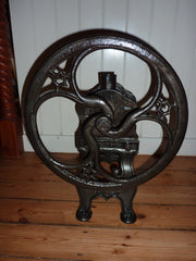 Restored Antique Cast Iron Coffee Mill Grinder by Zac Parks Birmingham