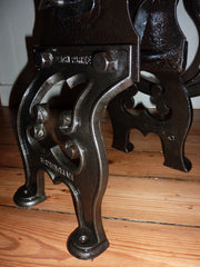 Restored Antique Cast Iron Coffee Mill Grinder by Zac Parks Birmingham