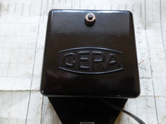 Unusual Cera BT Bakelite & Brass Electric Sleigh Doorbell - 3-6v