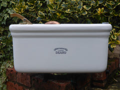 Antique Fireclay Ceramic "Deano" High Level Toilet Cistern - Dodd & Oulton Liverpool
