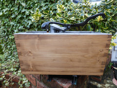 Plain Restored Wooden High Level Toilet Cistern - "Harriap"