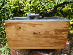 Restored Wooden High Level Toilet Cistern - Hawk - Manufactured by F.W.B