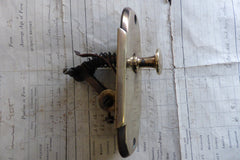 Antique Brass Mechanical Door Bell Pull