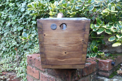 Antique Restored Japkap Wooden High Level Toilet Cistern - London Rd (Kingston Hill) Thames KT2