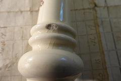 Antique Porcelain High Level Toilet Pull - unusual shape