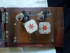 Restored Antique Office Indicator Bell Box