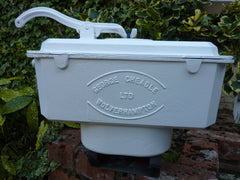 Reclaimed & Restored Victorian Cast Iron High Level Toilet Cistern Wolverhampton