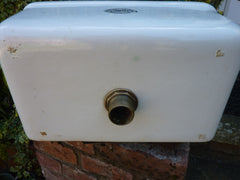 Antique Stonite Fireclay High Level Toilet Cistern with Lid