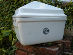 Antique Stonite Fireclay High Level Toilet Cistern with Lid