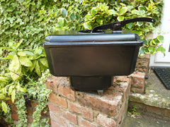 Plain Black Antique Cast Iron High Level Toilet Cistern