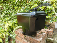 Plain Black Antique Cast Iron High Level Toilet Cistern