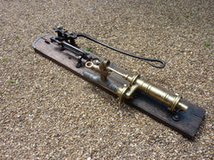 Restored Antique Cast Iron & Brass Garden Working Water Hand Pump with Tap