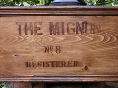 "Mignon No 8" - Restored Wooden High Level Toilet Cistern