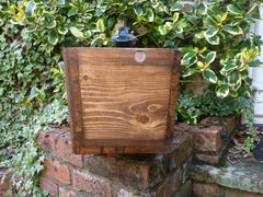 "Mignon No 8" - Restored Wooden High Level Toilet Cistern