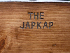 Restored Wooden "The Japkap" High Level Toilet Cistern