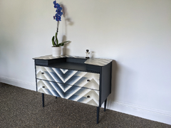 Art Deco Upcycled Chest Of Drawers